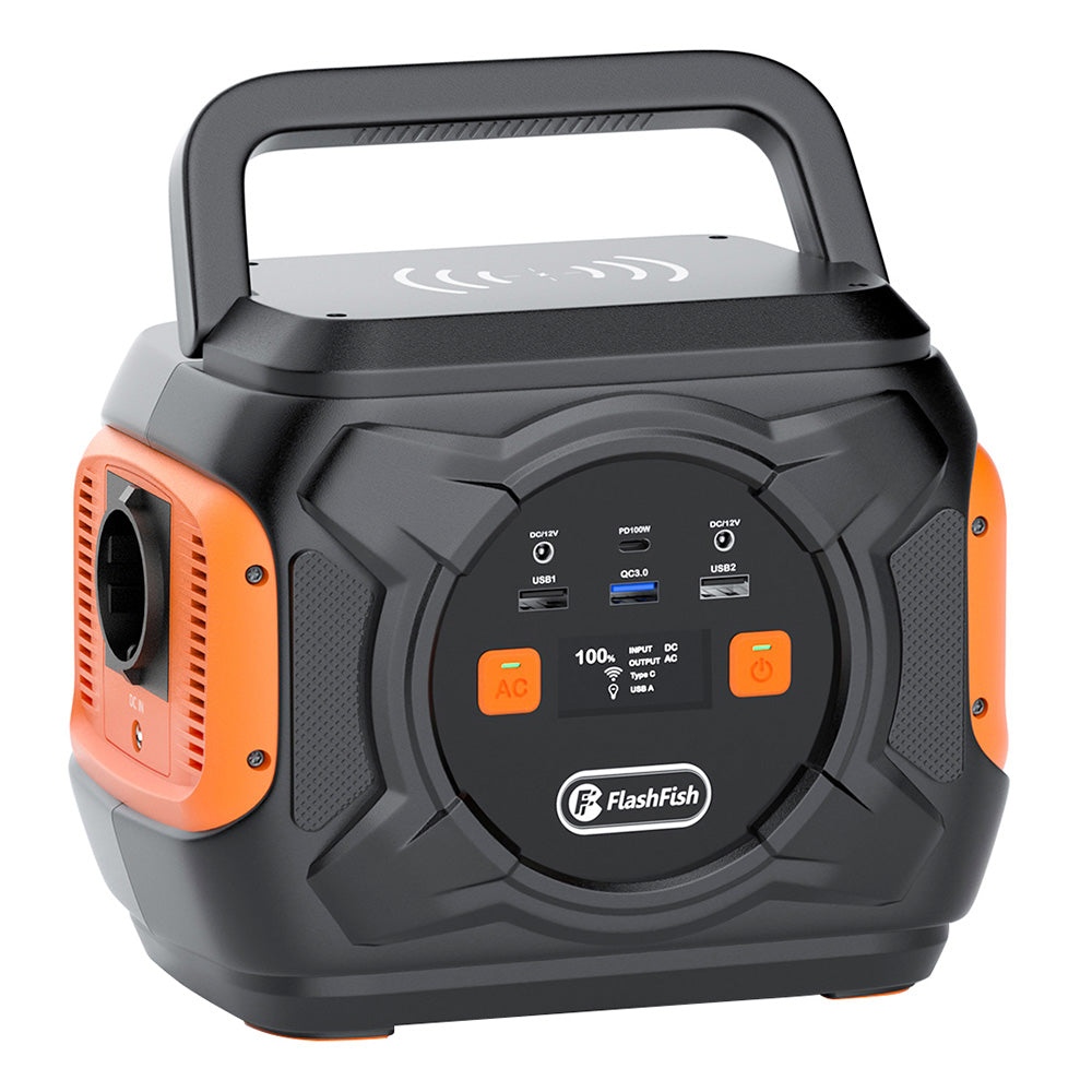 NOVOO Generateur Electrique Portable 296Wh 80000mAh, 1 Sorties CA